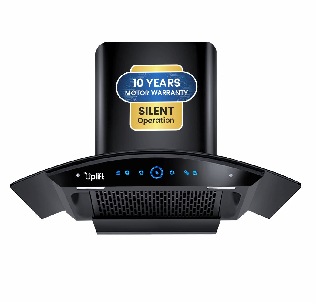 Platina 75 Filterless Autoclean Silent Kitchen Chimney (Wall Mount, Cu ...